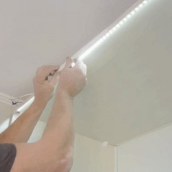 LED strip installation, meter