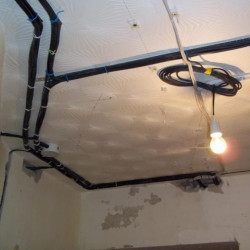 Installation of cable over 36 mm +50%, linear meter