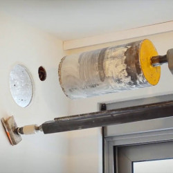 Installation of domestic heat recovery unit, unit.