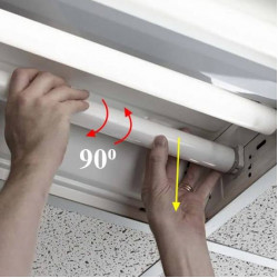 Встановлення ламп денного світла, шт.