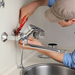 Faucet installation, ea.