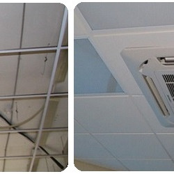 Instalação de uma cassete de base de 3.150 frigoríficos Instalação de uma cassete de base de 3.150 frigoríficos