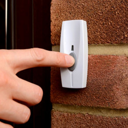 Installation of doorbell + button, unit.