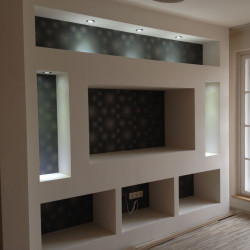 Removal of niches in reinforced concrete walls, m³