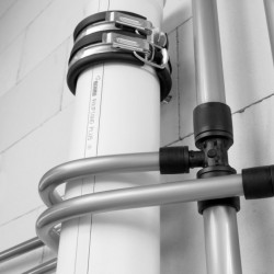 Replacement of heating risers, units