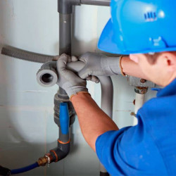 Replacement of water risers, unit.