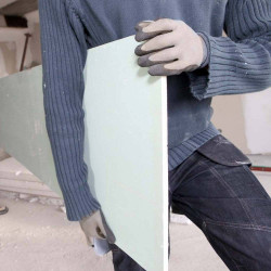 Carrying oversized materials, floor