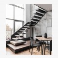 Buy Modern staircase design with dark oak balustrade at Factory Prices