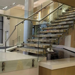 Лестничная перекладина из нержавеющей стали, перила, балюстрада, перила из нержавеющей стали