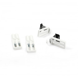 Conjunto de 2 fixadores sem perfuração com extensão para persianas