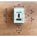 Bestel Set van 2 zelfklevende bevestigingsmiddelen compatibel met alle jaloezieën, zelfs met zwart tegen fabrieksprijzen