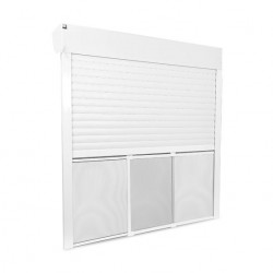 Mosquito net for blinds without drilling or sliding cutout