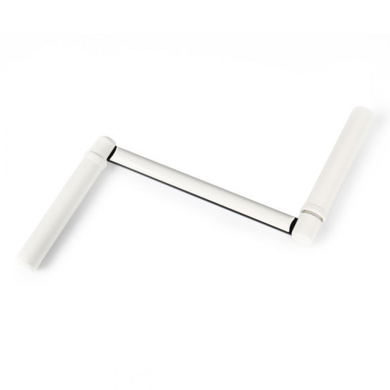 Pedir mango redondo Ø 12 mm de acero lacado blanco longitud Total 310 mm al por mayor y al por menor