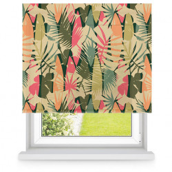 Cortinas Premium tropical Sea Blackout o persianas enrollables tamizadas