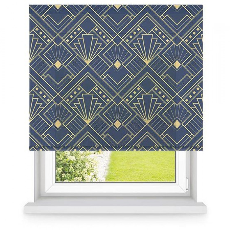 Zamów Rolety 2w1 DUO rolety zaciemniające lub przesiewowe Premium w stylu art deco po cenach fabrycznych