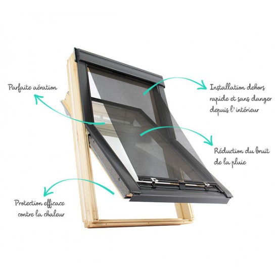 Orden cortina para ventana Velux ® Pantalla Pare-Soleil Exterior al por mayor y al por menor