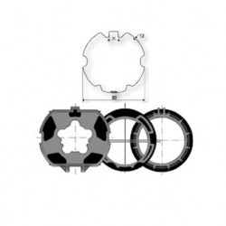Befestigungen Welle ZF80 9001474 für Somfy-Motoren Ø50mm Befestigungen Welle ZF80 9001474 für Somfy-Motoren Ø50mm