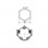 Roue pour axe Hexagonal 50 9410309 pour moteurs Somfy Ø50mm
