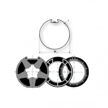 Acessórios Eixo DEPRAT F5039 Ø89mm 9420333 para motores Somfy Ø60mm