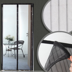 Mosquiteiro Cortina de porta magnética sem perfuração