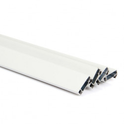 Zestaw 4 ciętych profili aluminiowych do moskitiery o stałej ramie
