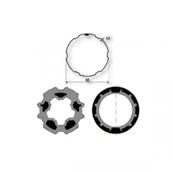 Befestigungen Welle IMBAC Ø65 9410335 für Somfy Motoren Ø50mm