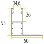 L-vormig element voor reparatie 