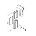 Buy Set of 2 fasteners without drilling with extension for blinds at Factory Prices