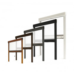 Aluminum window and door mosquito nets-blinds - Luxury