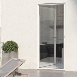 Рулонна москітна сітка з алюмінієвими дверцятами-Люкс