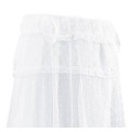 Pida Mosquitera con dosel para cuna de bebé de tela blanca jacquard Deco a precios de fábrica