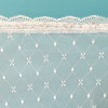 Commandez Moustiquaire à baldaquin pour lit bébé en tissu blanc Jacquard Deco aux prix d'usine