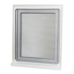 Moustiquaire à cadre magnétique sans trous en PVC