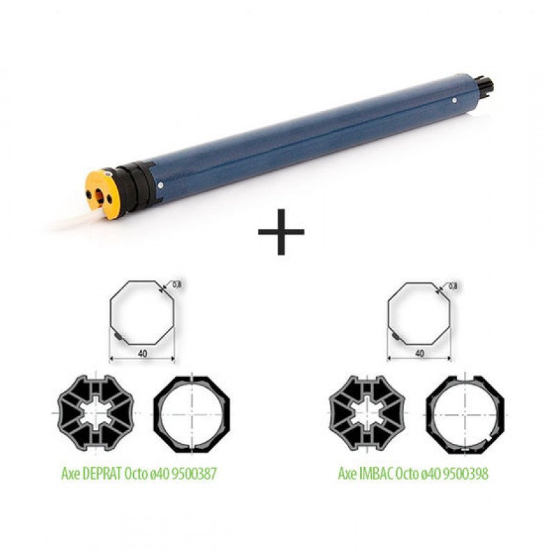 Commandez Kit de remplacement pour stores électriques Somfy LS40 ø40 aux prix d'usine