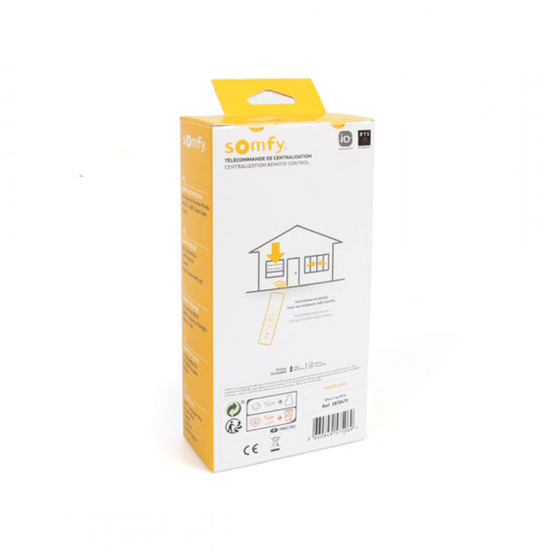 Encomende Controle Remoto Situo 5 para motor de obturador 1870479 BI-Radio IO & RTS Somfy ® a preços de fábrica