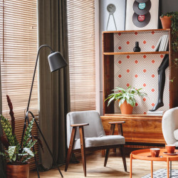 Blinds made of wood to order 50 mm.