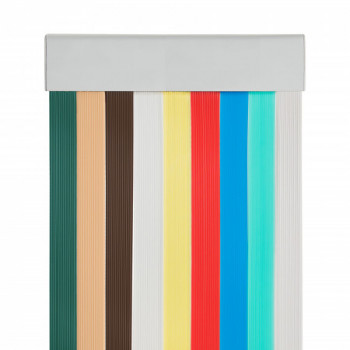 Curtain with ribbon, lighting adjustment, less draught