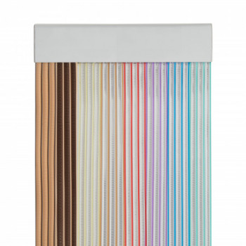 Ribbon curtain, curtain