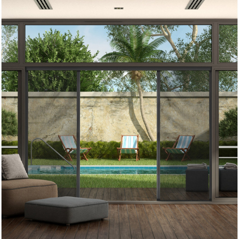 Buy Anti-mosquito side opening system for doors and windows, designed for installation on windows or doors with frequent passage at Factory Prices