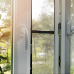 Распашная дверь с 1 и 2 створками, защита от насекомых и комаров, антимоскитная сетка