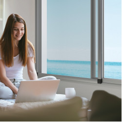 Moskitiera do drzwi przesuwnych