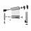 Rideau de rouleau de moustiquaire, rouleau Vertical