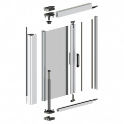 Антимоскитная система, Боковой вал