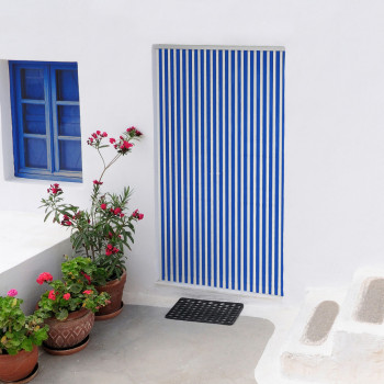 Curtain with ribbon, lighting adjustment, less draught