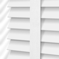 PVC blinds of wood color, With veins, roughness to the touch, lacquer effect, imitation of wood