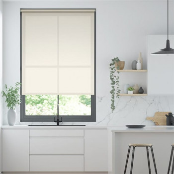 Cortinas de rolo, tecido Capri reciclado translúcido feito de garrafas plásticas coletadas nos mares e oceanos