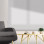 Roller blinds made of translucent fabric Shantung Plus have a weave with the effect of linen
