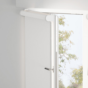 Cortinas de rolo sem perfuração feitas de tecido Opaco Cores, 100% tecido opaco Black Out, não deixa passar a luz, protegendo da luz externa, total privacidade.