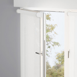 Roller blinds without drilling Eco-friendly, PVC, halogen-free, with antibacterial treatment