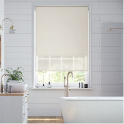 DUO double roller blinds made of translucent and opaque fabric